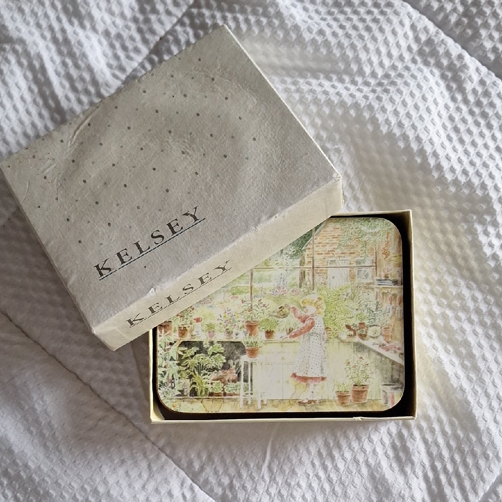Kelsey Melamine Vintage Coasters Ct. 6